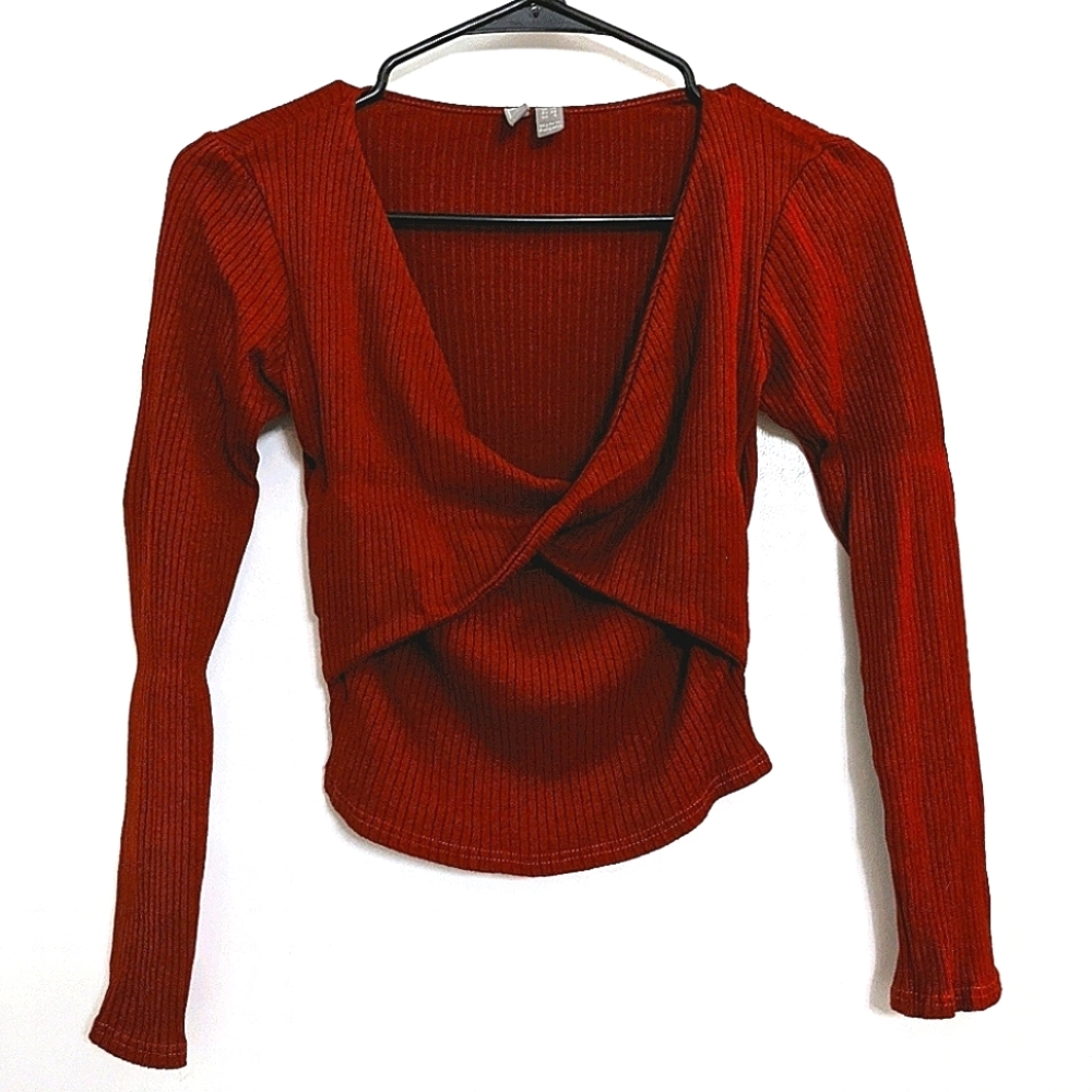 ASOS criss-cross crop top